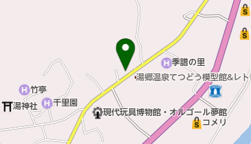 韓龍焼肉店の地図画像