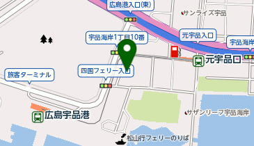 波止場の地図画像