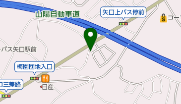 焼肉バンバンの地図画像