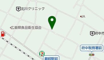 敏焼肉の地図画像