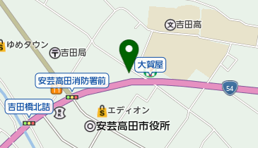 焼肉一心の地図画像