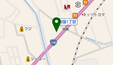 焼肉ことぶきの地図画像