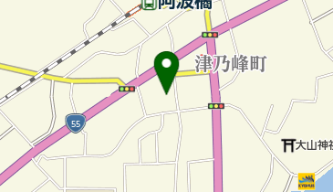 大黒屋の地図画像