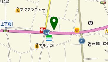 ソウル亭 鴨島本店の地図画像