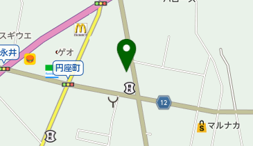 焼肉一番の地図画像