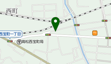 焼肉香蘭 西宝町店の地図画像