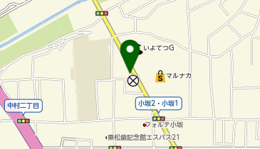 アリラン焼肉ハウス 小坂店の地図画像