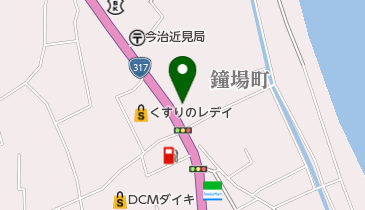 喜味香の地図画像