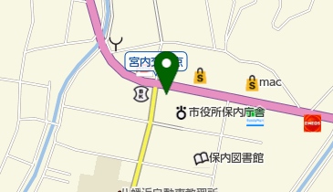 薩摩の牛太 保内店の地図画像