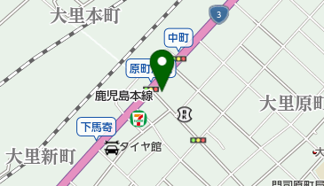 なべ家の地図画像