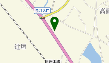 釜山炭火焼肉店の地図画像