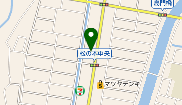 焼肉本舗の地図画像