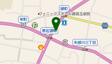 焼肉ソウルの地図画像