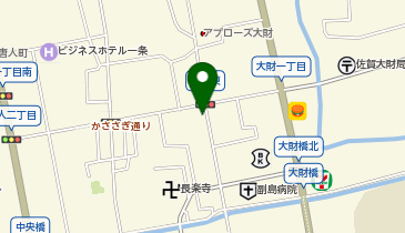 焼肉 明月館 大財本店の地図画像