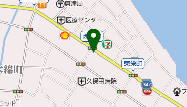 焼肉一番キムサンの店の地図画像