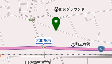 焼肉 三夜待の地図画像