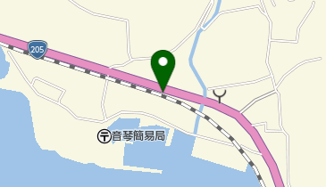 焼肉 音琴の地図画像