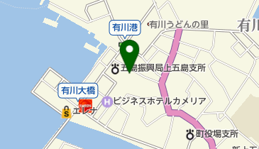 有洪園の地図画像