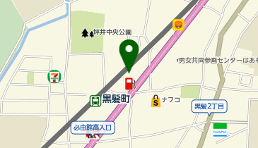 焼肉苑の地図画像