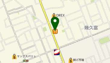 なべしま 合志光の森店の地図画像