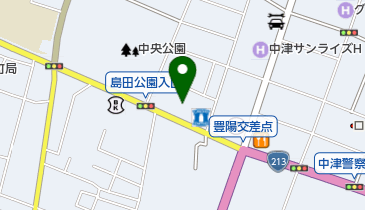 焼肉 平安の地図画像