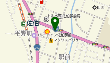 焼肉太陽の地図画像