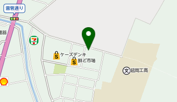 焼肉 夾竹園 延岡店の地図画像