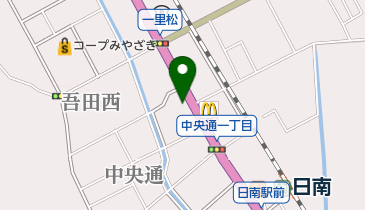 中央 焼き肉店の地図画像