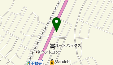 若狭焼肉店の地図画像