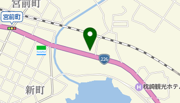 焼肉のなかさきの地図画像