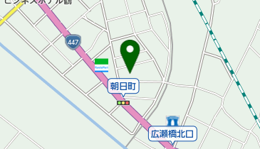 豚珍亭ホルモン道場の地図画像