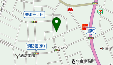 タージ マハール砺波店の地図画像