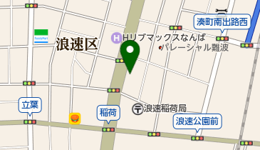 Magic Spice なにわ店の地図画像