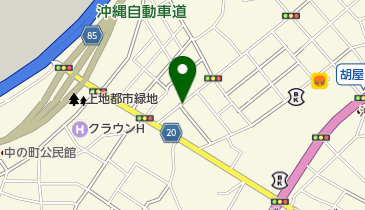 レストランブンガロの地図画像