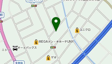 アクアフレスカの地図画像