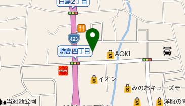 ドルチェモスカート 新箕面ガーデンプレイス店の地図画像