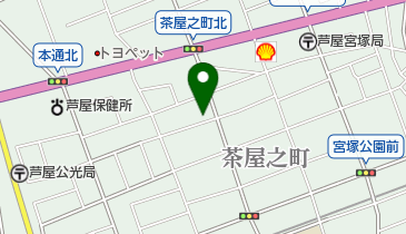 バラッカASHIYAの地図画像