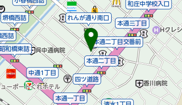 ボナセーラの地図画像