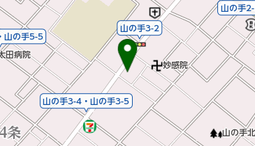 北遥館の地図画像