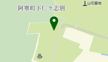 山花公園総合センター食堂の地図画像