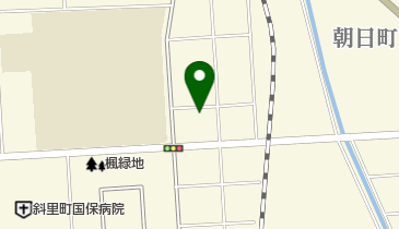 十八番食堂の地図画像