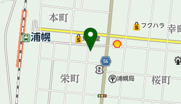 阿部食堂の地図画像