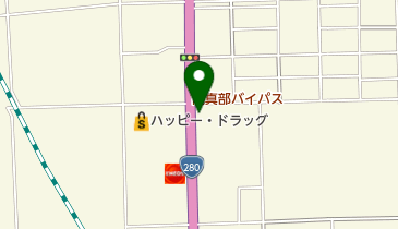 均ちゃん食堂の地図画像