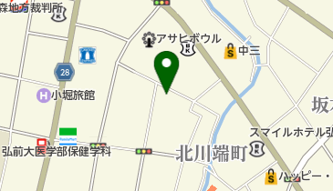銀水食堂の地図画像