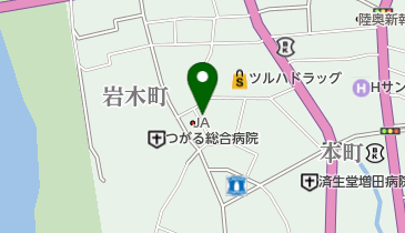 とんとん食堂の地図画像