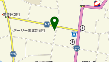 ながはま食堂の地図画像