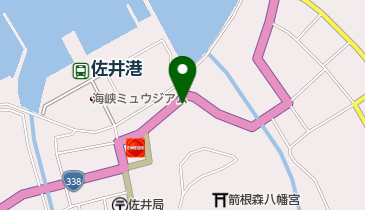 レストいそ川の地図画像