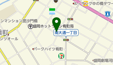 橋一の地図画像