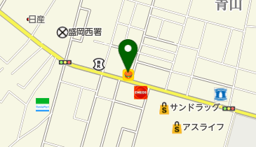 まつみ食堂の地図画像