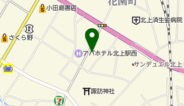 なんばんやの地図画像